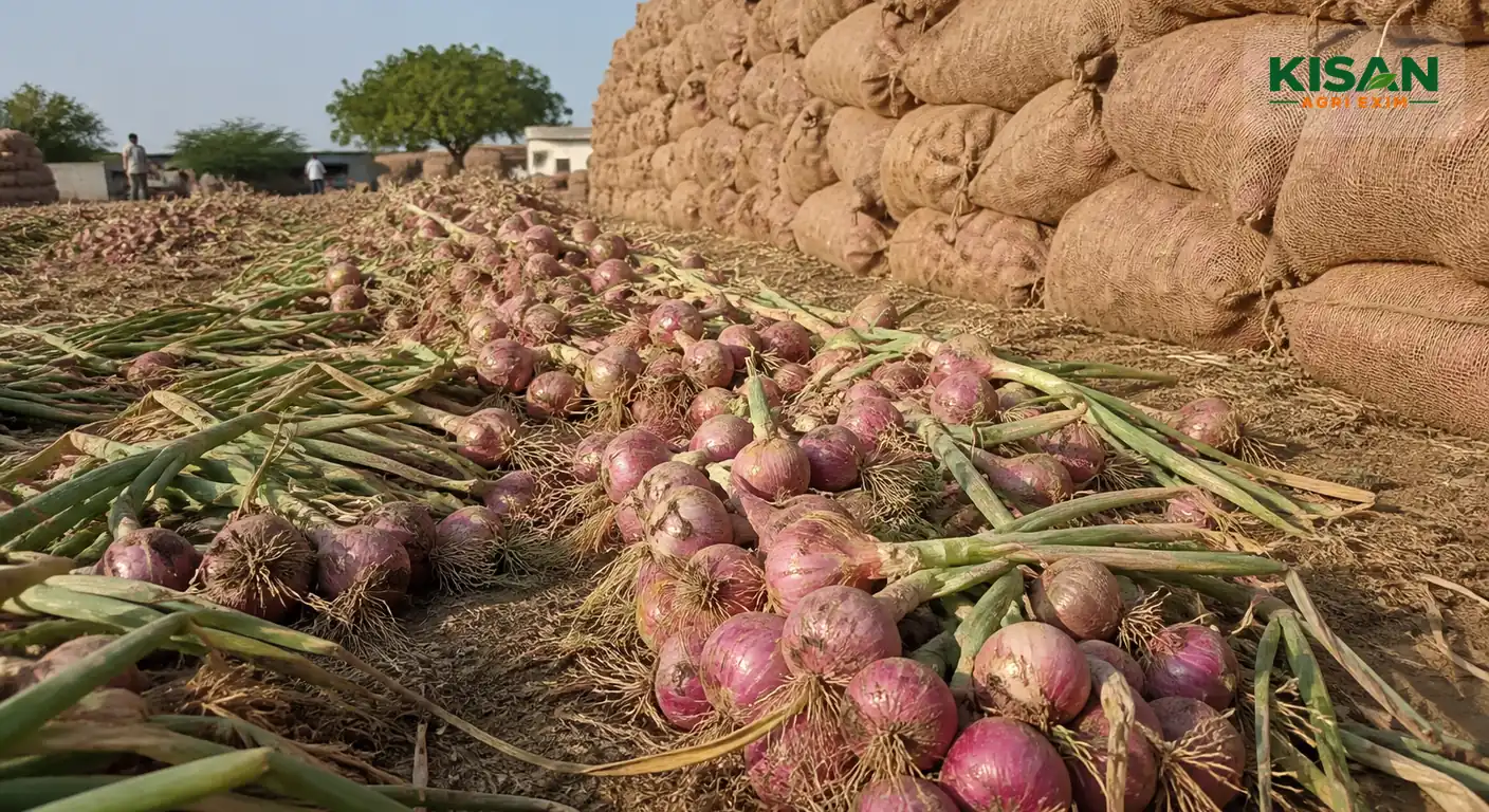 India Onion Crop Cycle: Seasons & Harvest